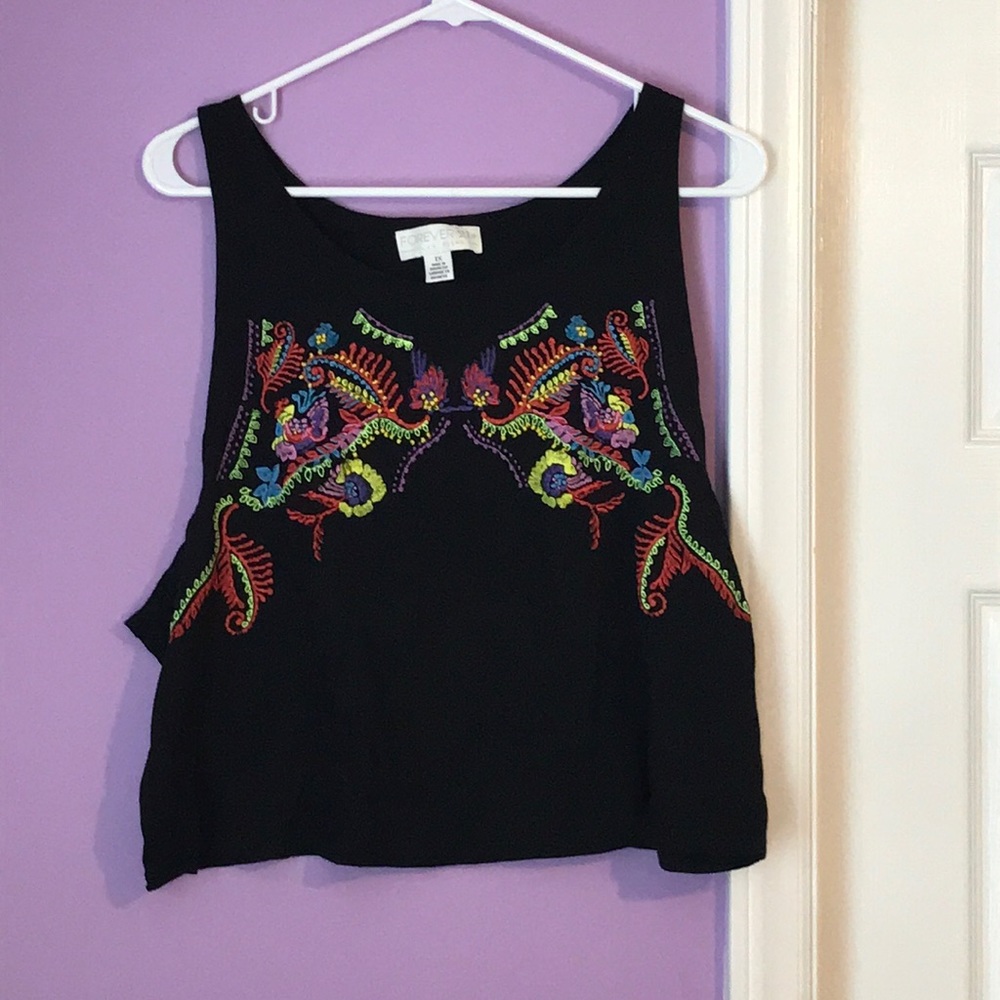 Forever 21 plus black top